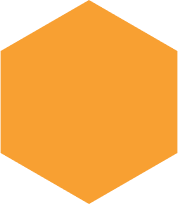 orange hexagon